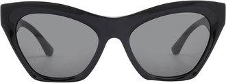 Burberry Dark Grey Cat Eye Ladies Sunglasses BE4420U 300187 55