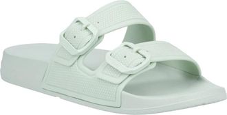 FitFlop Dames/Dames iQushion Sliders (Salieborstel groen)
