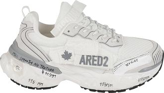 Dsquared2 Faster Mesh Upper Rubber Sole Low-Top Sneakers