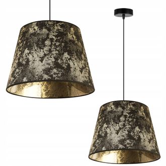 OEM L&aacute;mpara Colgante, L&aacute;mpara De Techo, Pantalla, Patr&oacute;n Dorado