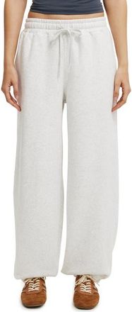 Cotton On Womens Balloon Sweatpant in Cloud Marle at Nordstrom, Size Xxx-Small