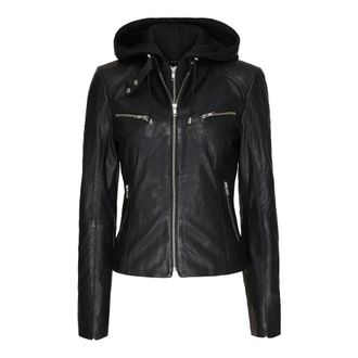 Notyz Notyz - Jacks - Dames - Jassen - Zwart - Maat: 2XL Leer