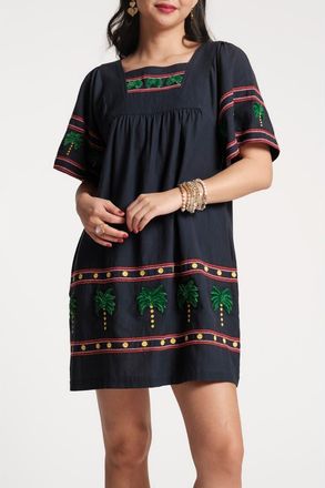 Frances Valentine Picnic Mini Palm Tree in Navy/multi at Nordstrom, Size X-Large