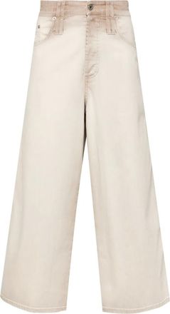 Federico Cina cropped straight-leg trousers - Toni neutri