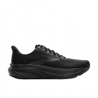 Brooks Womens Ghost 17 Running Shoes In Black/black/ebony