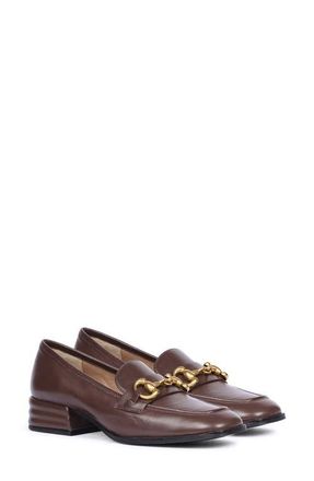 SaintG Abelia Bit Loafer Pump in Coffee at Nordstrom, Size 11