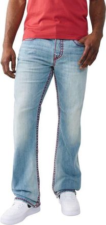 True Religion Billy Super T Bootcut Jeans in Party Pulse Medium Wash at Nordstrom, Size 29