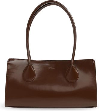 LI&Eacute; STUDIO Lou Bag - Dames - Handtassen - Bruin - ONE Size - Katoen - Tassen