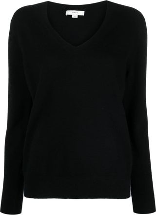 Vince Weekend cashmere jumper - women - Cashmere - M - Black