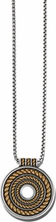 Brighton Womens Monete Ring Necklace In Silver Gold