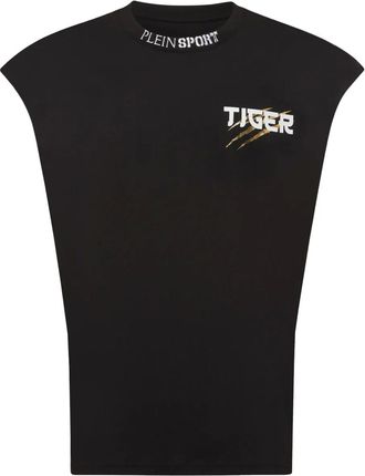 Plein Sport Tiger Tokyo tank top - Black