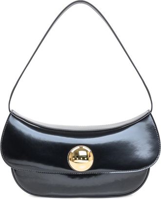 Marni Black Logo Small Shoulder Bag