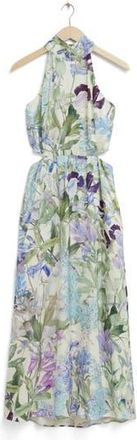 & Other Stories La Macy Floral Dress in Blue at Nordstrom Rack, Size 12
