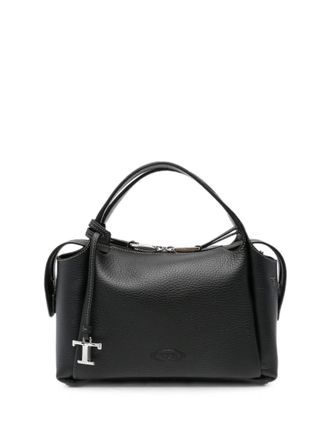 Tod's Black T Timeless Small Satchel