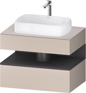 Duravit Duravit - Qatego Meuble Sous-lavabo Sur Console, 1 Tiroir, 1