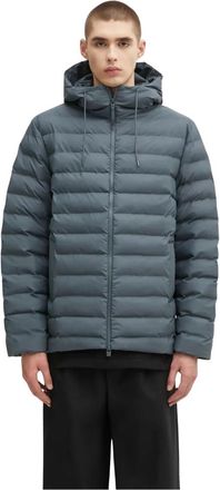 Rains Chaqueta Acolchada con Capucha Lohja - Jackets - Hombre - Azul - XS