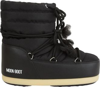 Moon Boot EVX Light Low Nylon Boots - Dames - Snowboots - Zwart - 37 EU - Nylon - Fitness