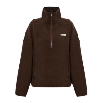 P.E Nation Polar Rotate Jacket - Dames - Fleece jassen - Bruin - S - Polyester - Fitness
