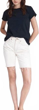 Rag & Bone Maya High Rise Walking Short In Beige