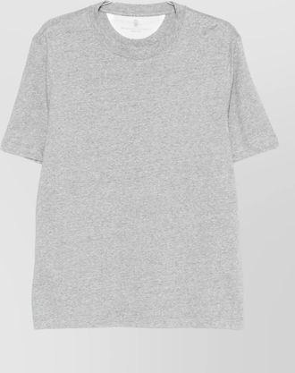 Brunello Cucinelli lightweight breathable crew neck t-shirt