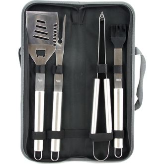 Gibson Grill Basics 5 Piece Grill Basics BBQ Set in Silver at Nordstrom