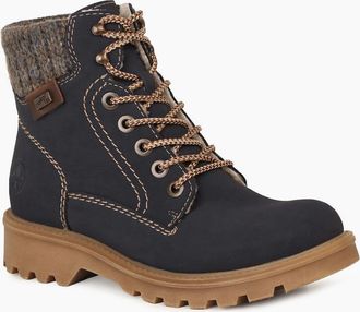 Rieker Womens Ampleforth Womens Ankle Boots - Black - Size: 7.5