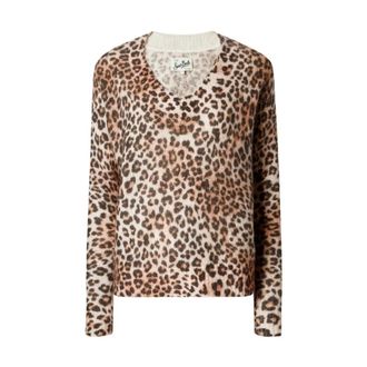 MC2 Saint Barth Elara Print Mohair - Dames - Truien - Veelkleurig - Maat: S Mohair