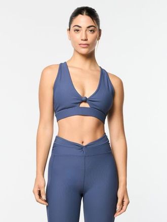 Sergio Tacchini Giulia Sports Bra in Blue Indigo at Nordstrom, Size Xx-Large
