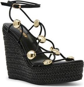 Steve Madden Oaklie Platform Slide Sandal in Black at Nordstrom Rack, Size 8