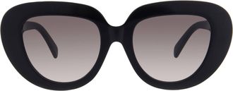 Celine Smoke Gradient Butterfly Ladies Sunglasses CL40309F 01B 52