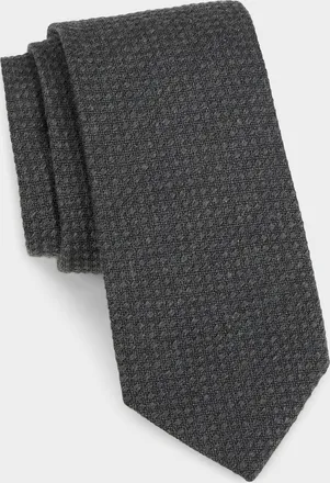 Canali Men & apos;s Textured Silk-Cashmere Tie