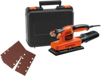 Black+Decker B+d Levigatrice Orbitale Ka320eka-Qs 240w 1/3 Foglio