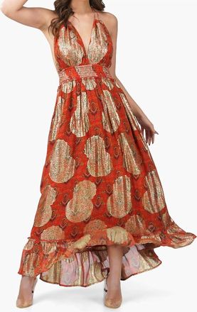 America & Beyond Glitz & Glamour Dress In Red