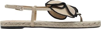 Castaner Flat Sandals, female, Beige, 6 UK, Poncha/004 Sandal