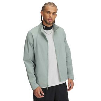 Under Armour Heren Storm Sweatshirt met volledige rits (Groen)