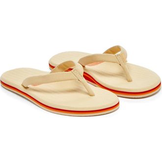 Hari Mari Dunes Cloud Waterproof Flip Flop in Sherbet at Nordstrom, Size 10