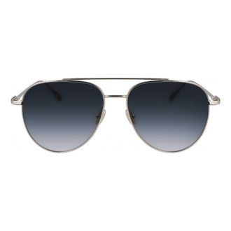 Ferragamo Blue Gradient Pilot Mens Sunglasses SF308S 715 61