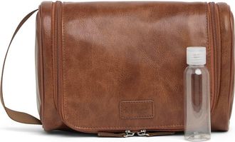 Original Penguin Hanging Leather Dopp Kit in Lugg at Nordstrom Rack