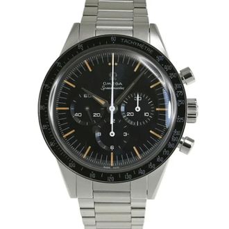Omega Pre-owned Speedmaster Polshorloge - Heren - Pre-owned - Grijs - Maat: ONE Size