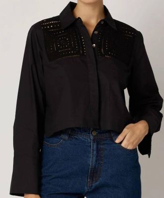 Cleobella Sierra Blouse In Black