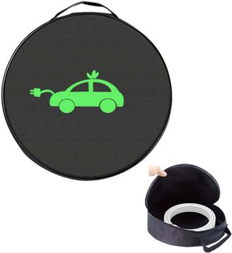 OEM Borsa Per Cavi Nera, Borsa Per Cavi, Borsa Per Cavi Di Ricarica, Borsa Per Cavi Di Ricarica, Auto Elettrica, Organizer Per Cavi Impermeabile, Piccola 