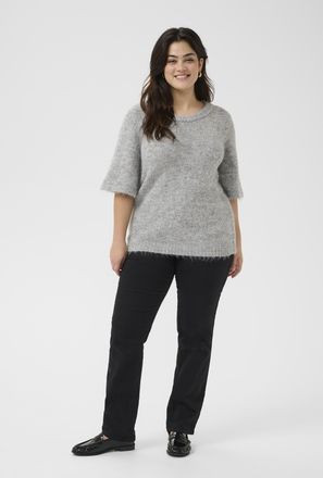 Kaffe Curve Pullover Regular fit grey