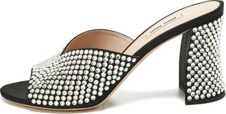Miu Miu Sandali con decorazione - Nero