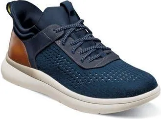 Florsheim Fleet Knit Elastic Sneaker in Navy at Nordstrom Rack, Size 9.5