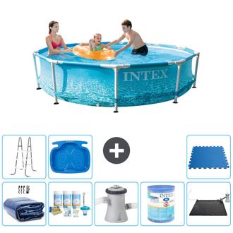 Intex Piscina Con Estructura Redonda - 305x76 Cm - 7-piezas S41319