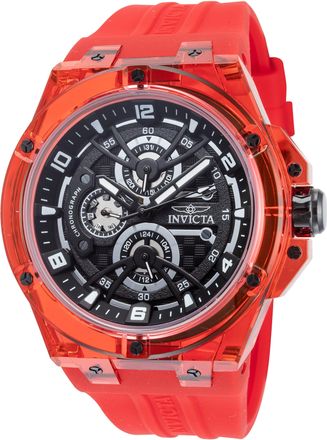 Invicta Mens Racing 46mm Red Quartz Watch