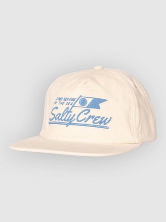 Salty Crew Original Snapback Cap weiss