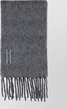 Our Legacy rectangular scarf fringed edges