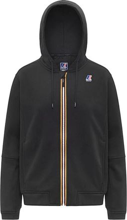 K-Way Felpa con cappuccio Prosper Br - Heren - Vesten met rits - Zwart - XL - Hoodies & sweatvesten