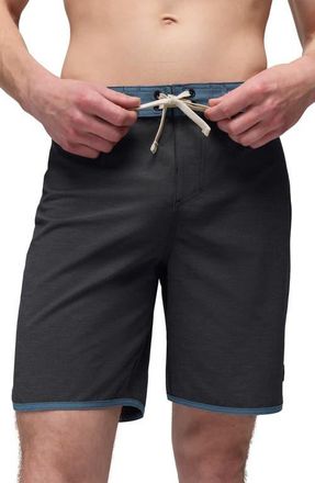 Prana 6-Inch Board Shorts in Black at Nordstrom, Size 30